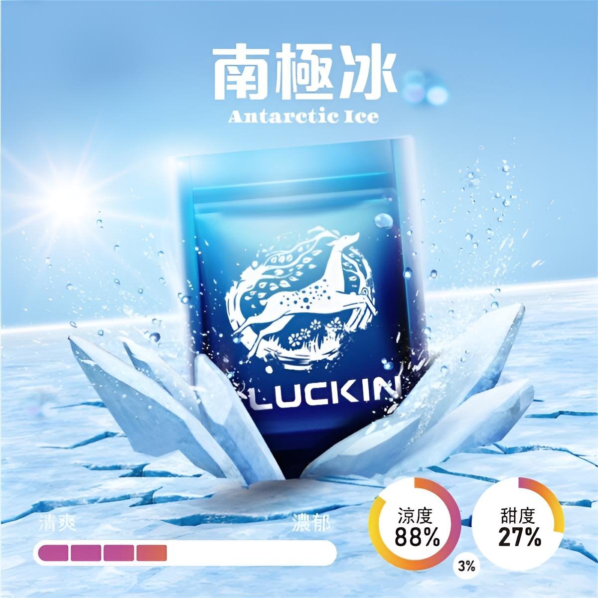 LUCKIN煙彈-南極冰