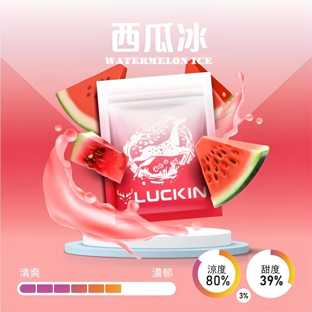 LUCKIN煙彈-西瓜冰