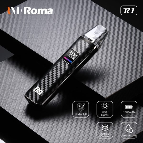 Roma R1 羅馬注油式主機 | 皮革機身 | 兼容 OXVA XLIM 小蠻牛系列 | 主機/空倉/空彈