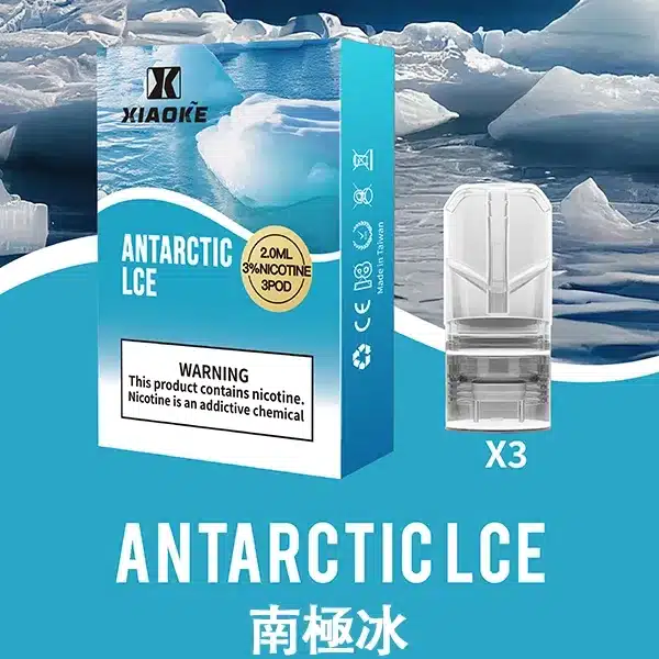 【南極冰】XIAOKE梟客煙彈 適用一代電子煙主機 3顆裝
