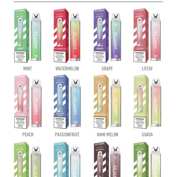 VP Turbo 6000 Puffs 拋棄式電子煙 一次性霧化桿