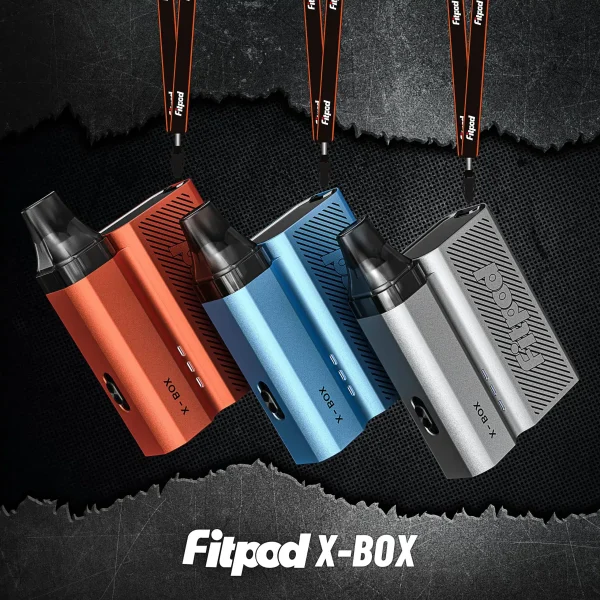 FITPOD X-BOX斯萊克四代小煙主機｜1300mAh大電量｜可調功率電子煙設備