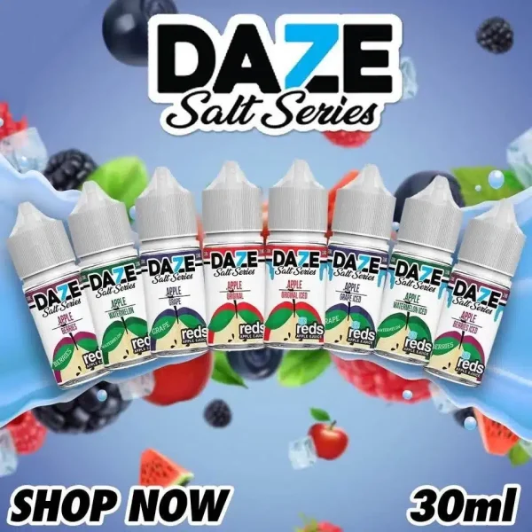 【買五送一】自拍星期天煙油 7 Daze E-Juice Vape Juice
