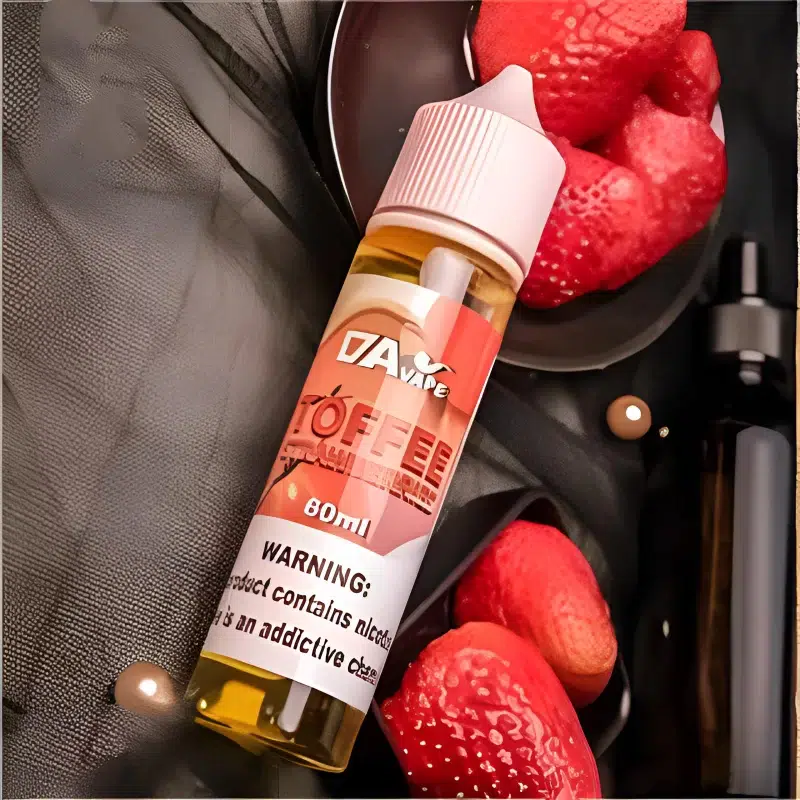DAVAPE TOFFEE STRAWBERRIES煙油