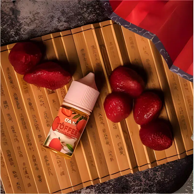 DAVAPE TOFFEE STRAWBERRIES煙油